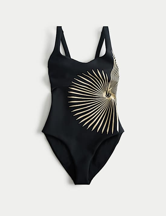 Badpak met vulling en print