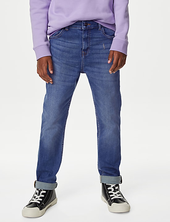 The Jones Slim Fit Cotton with Stretch Jeans (6-16 Yrs)