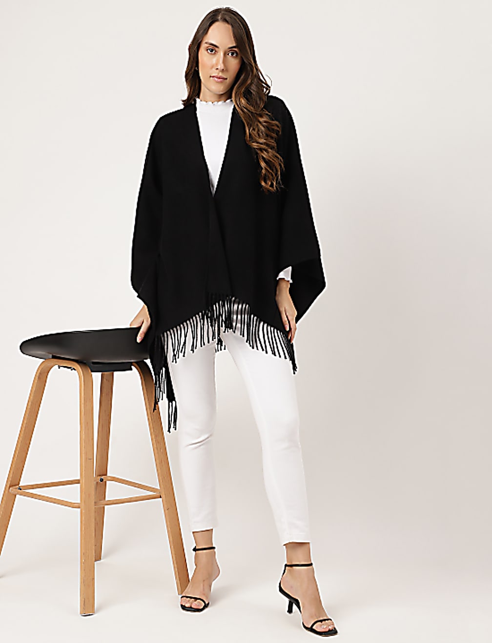 Open Front Poncho
