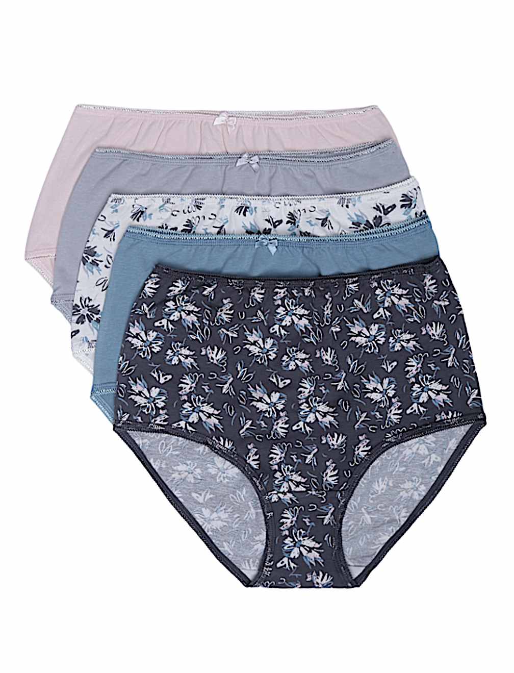 5 Pack Polyamide Mix Knickers