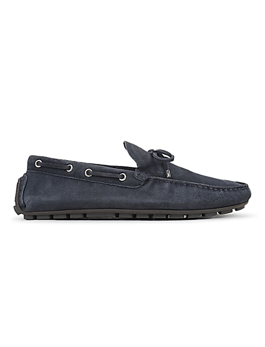 Leather Plain Slip-on Loafers