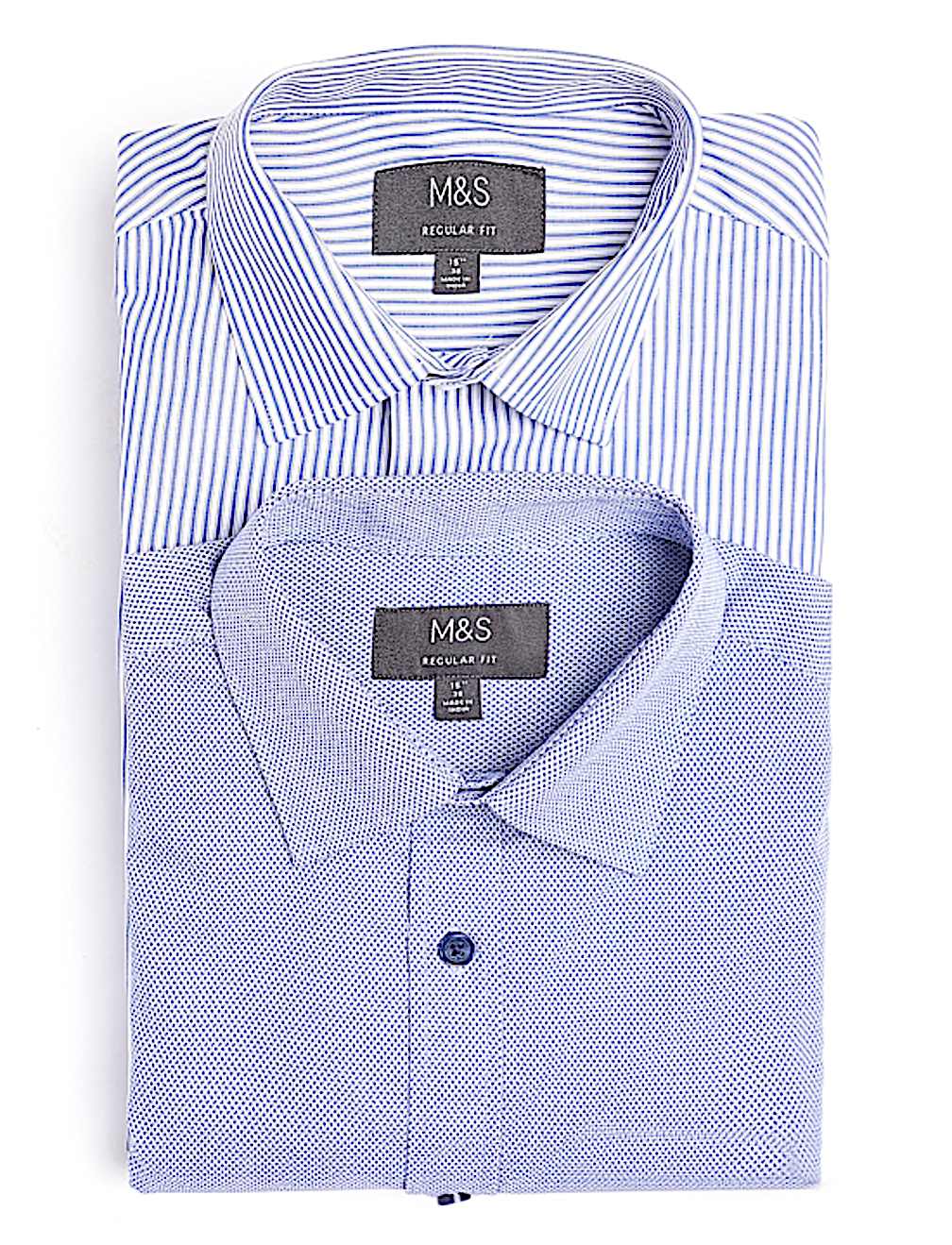 2PK Easy To Iron  Design Shirt