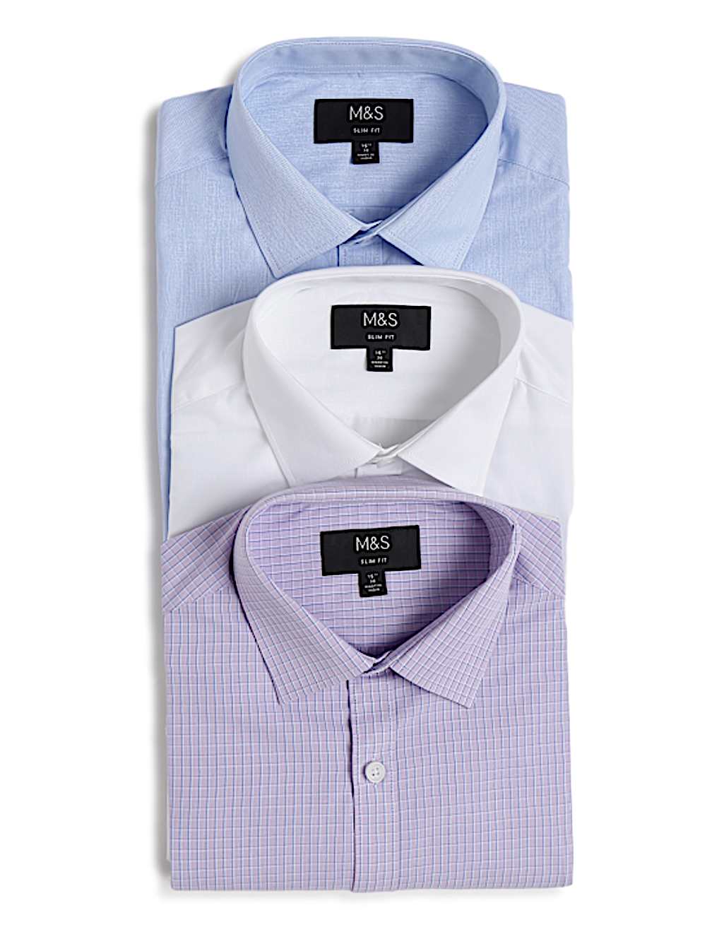 3PK Easy To Iron  Shirt