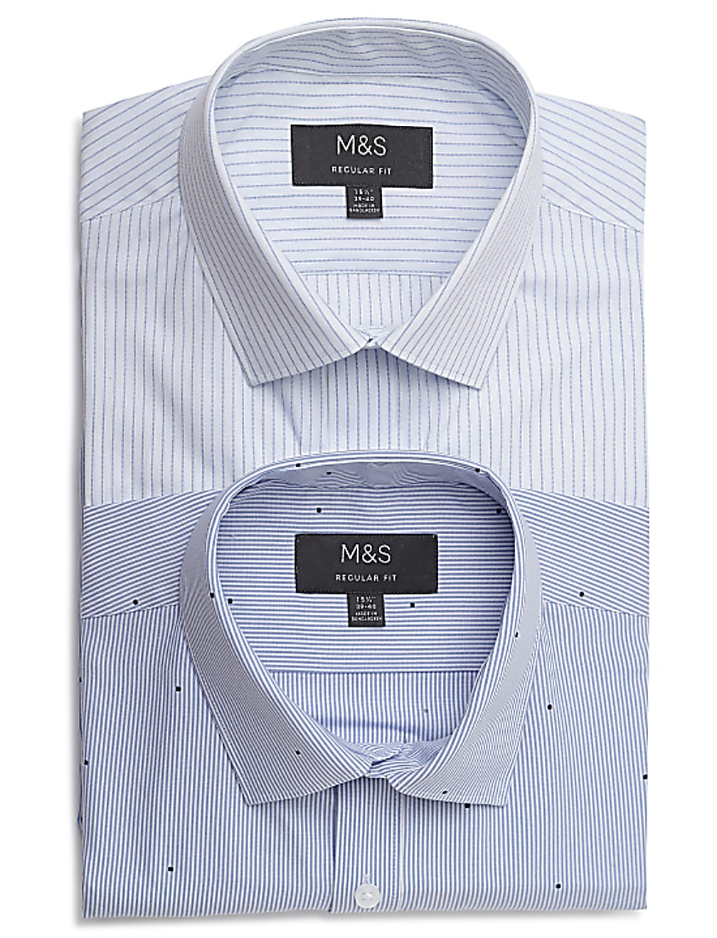 2pk Easy To Iron Design Shirt