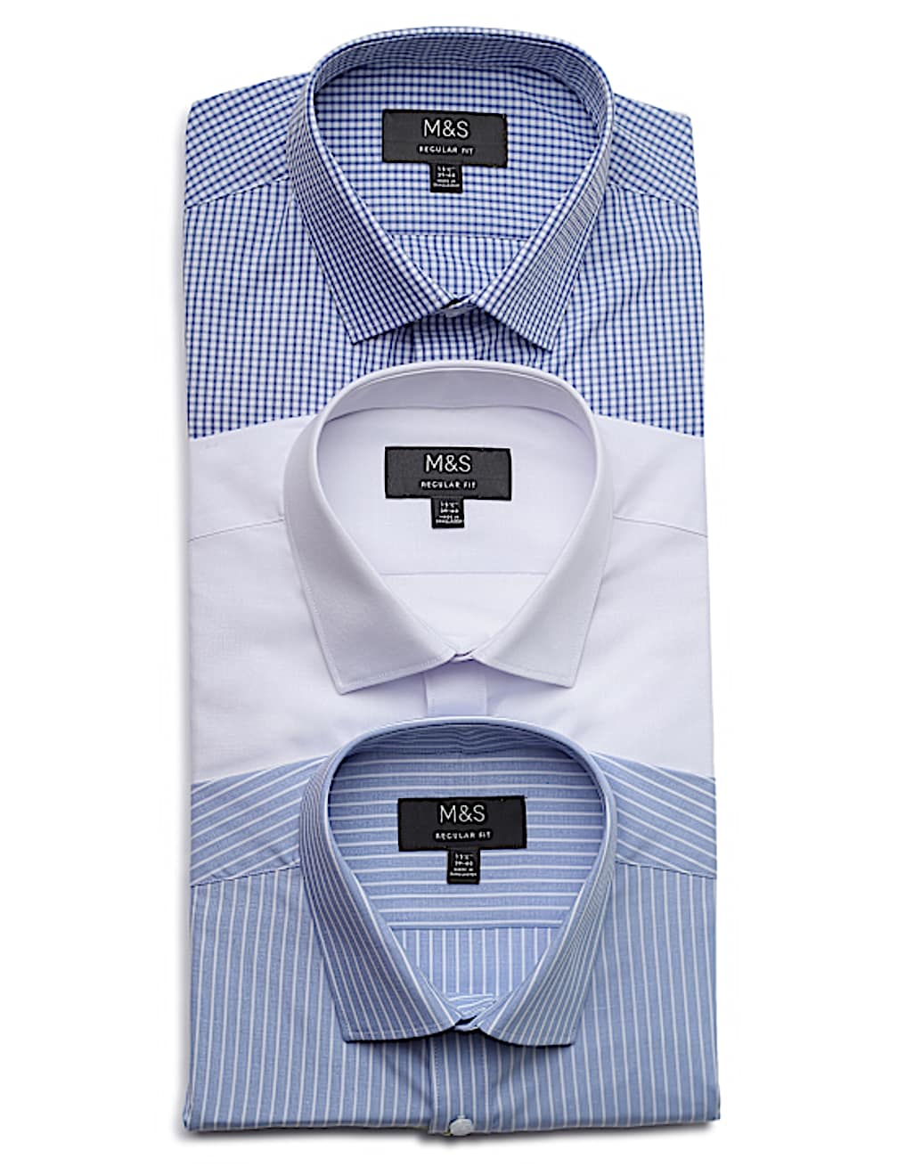 3PK Easy To Iron  Design Shirt