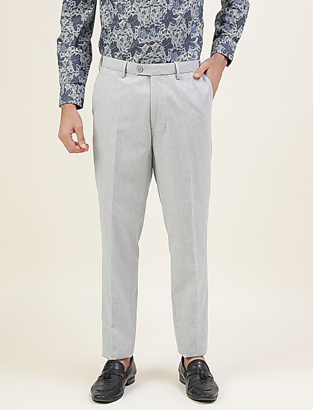 Premium Texture  Slim Fit  Trouser