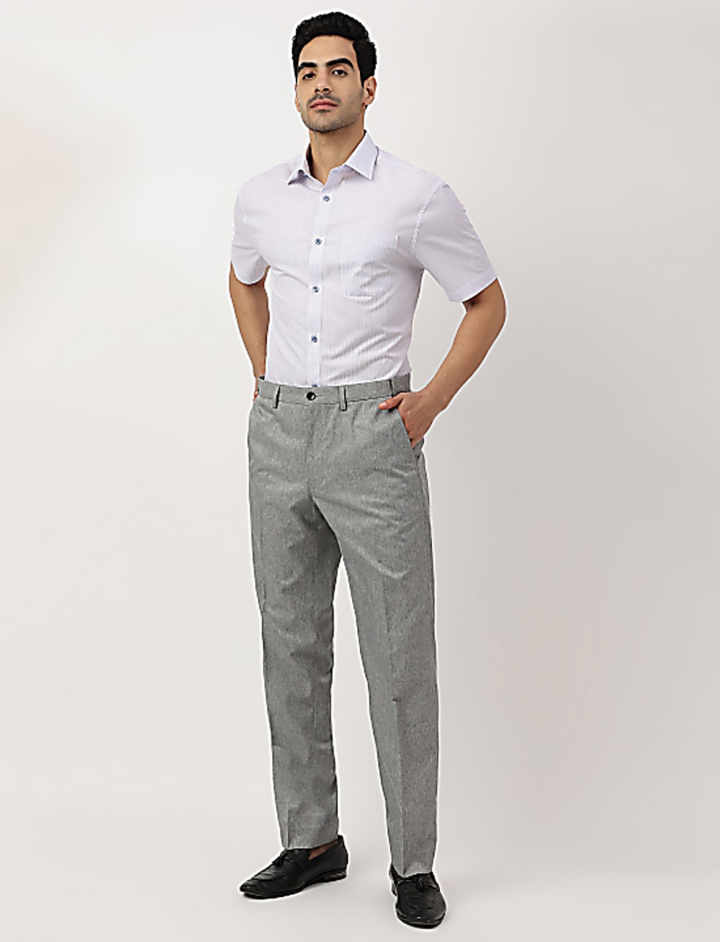 Active Waist Regular Fit Trousers