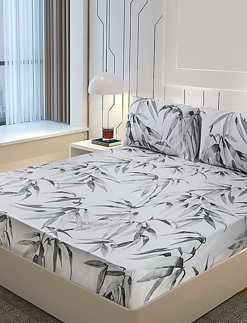 Pure Cotton King Bedsheet Set