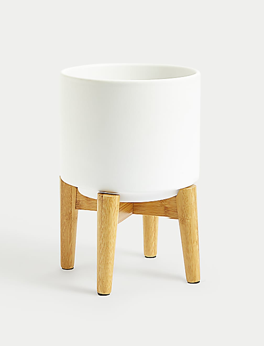 Medium Ceramic Planter with Stand