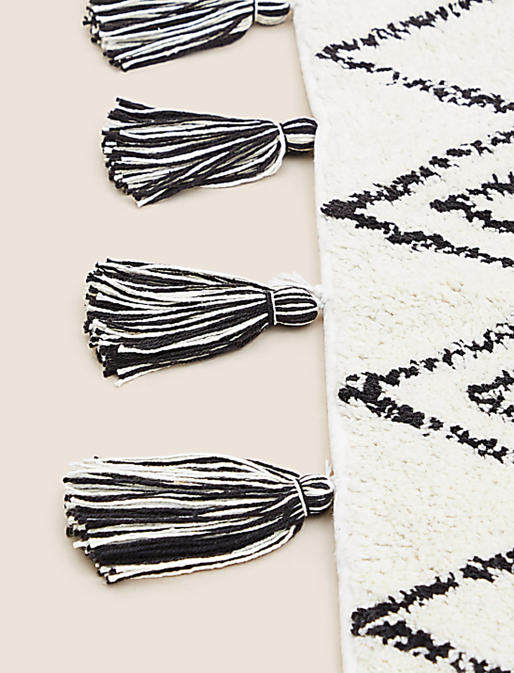 Pure Cotton Aztec Bath Mat