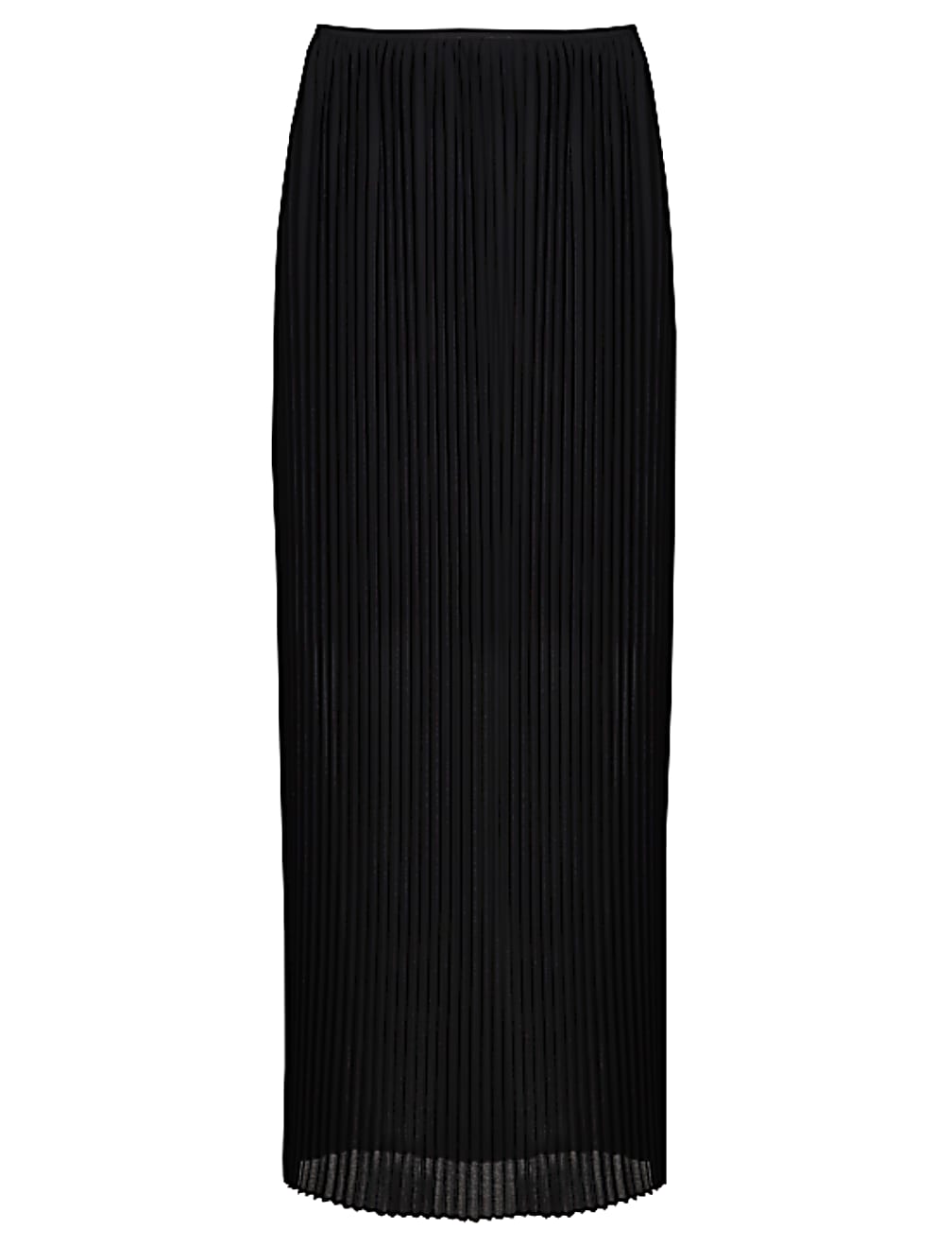 Pleated Maxi Skirt