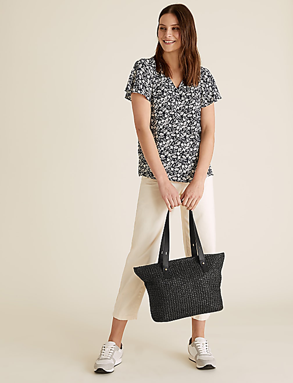 Straw Tote Bag