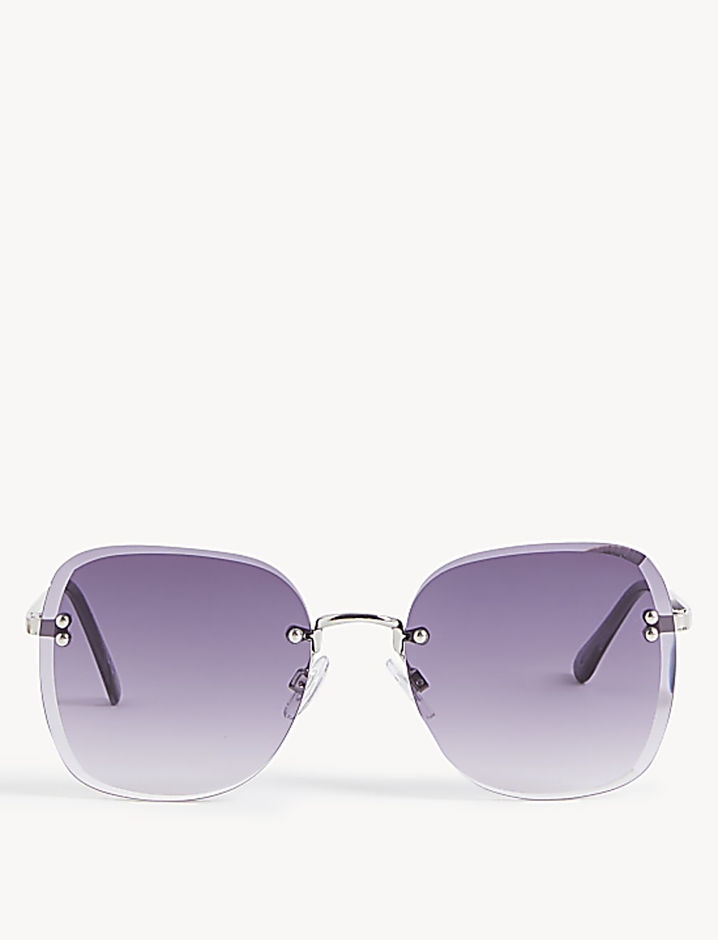 Rimless Square Sunglasses