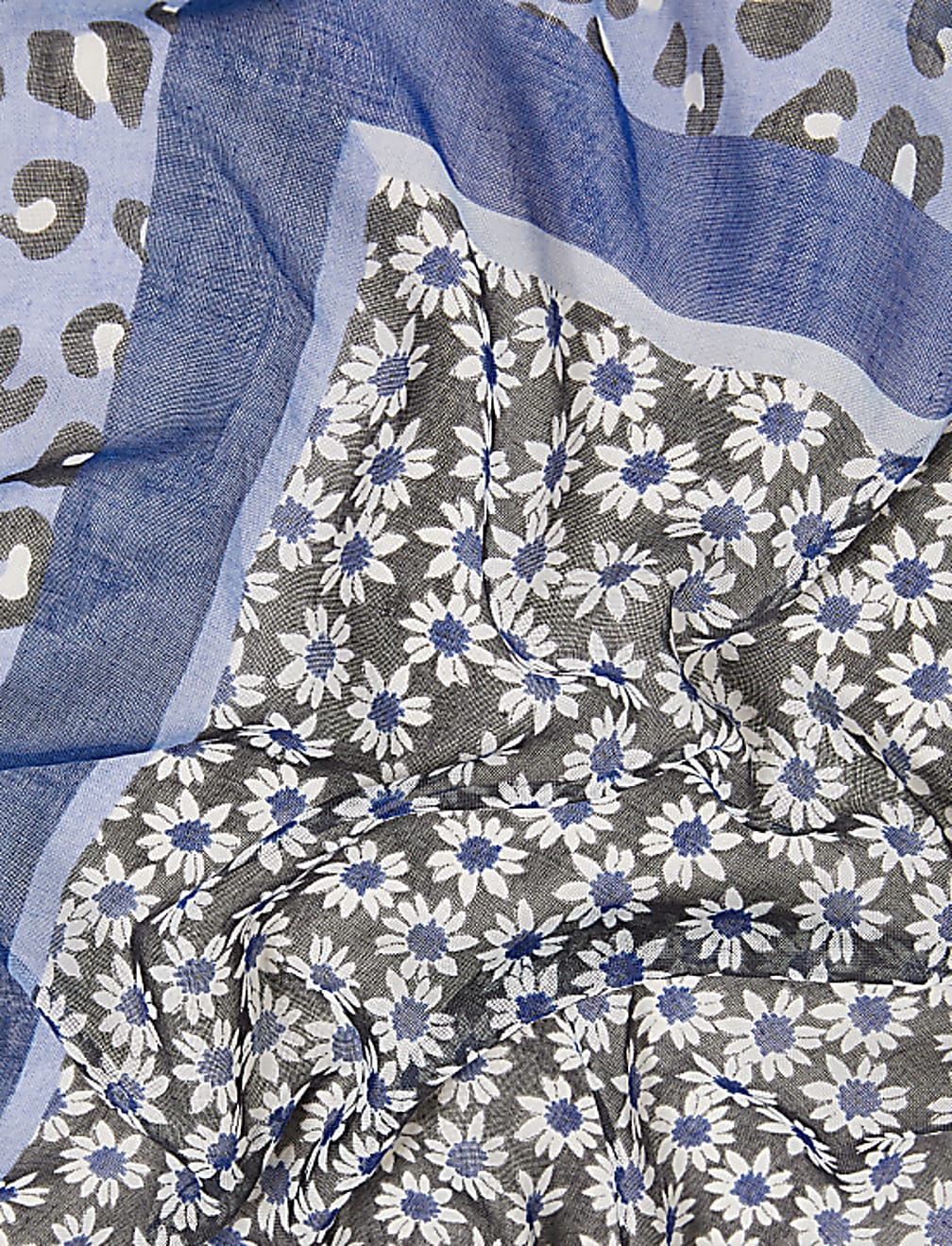 Printed Floral Scarf