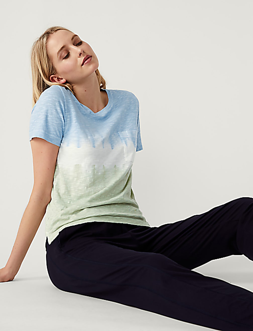 Pure Cotton Printed Pocket T-Shirt