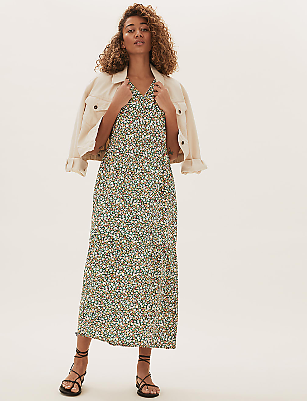 Floral Midi Dress