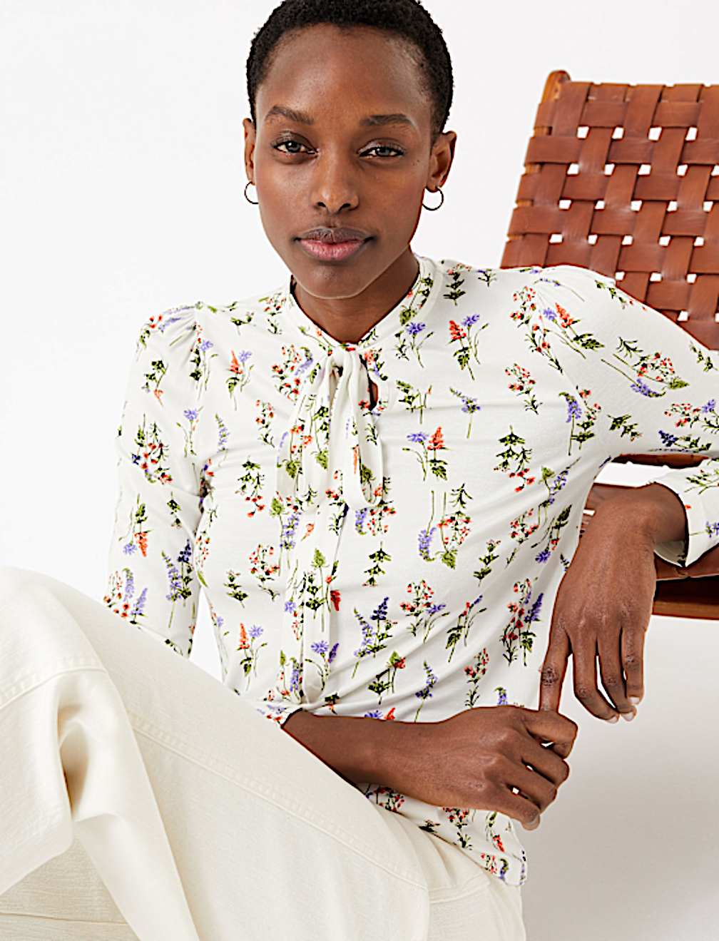 Floral Long Sleeve Top