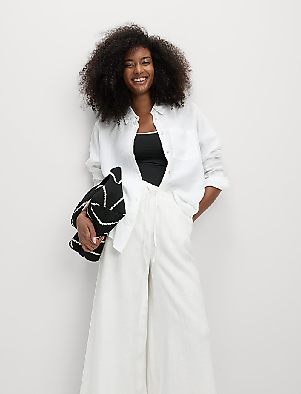 Pure Linen Relaxed Shirt