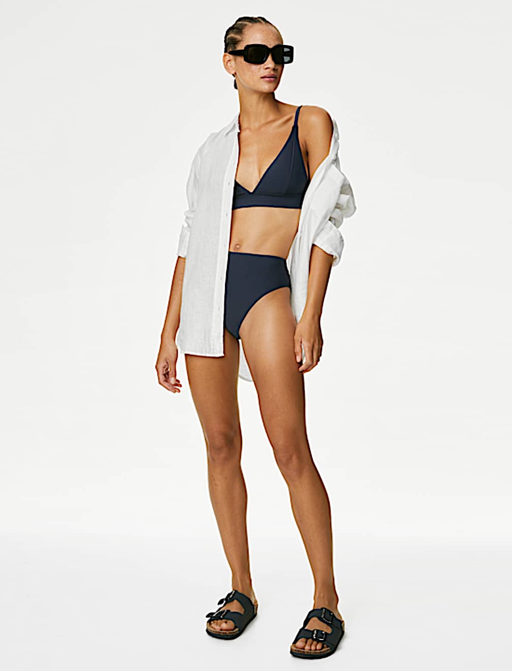 Longline Bikini Top