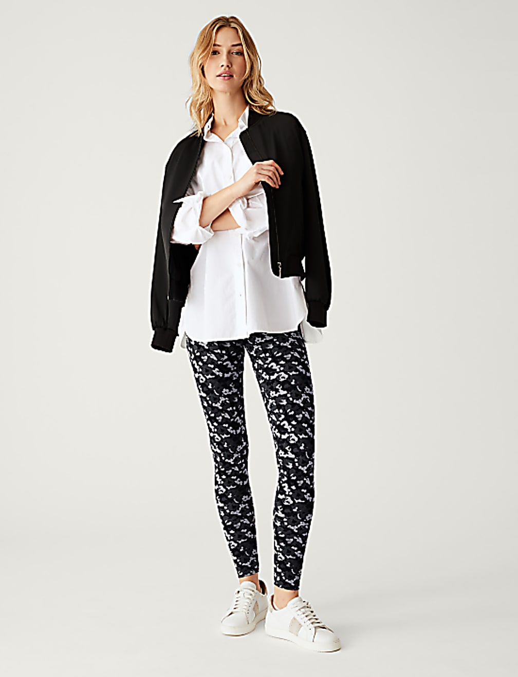 Printed High Waisted Leggings
