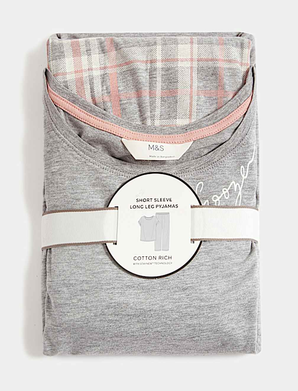 Cotton Rich Checked Pyjama Set
