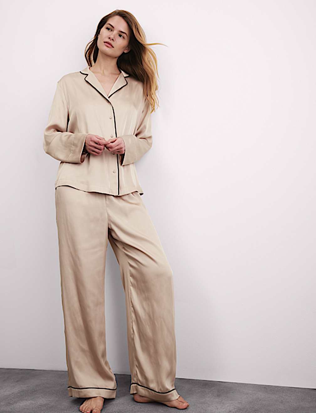 Satin Pyjama Set