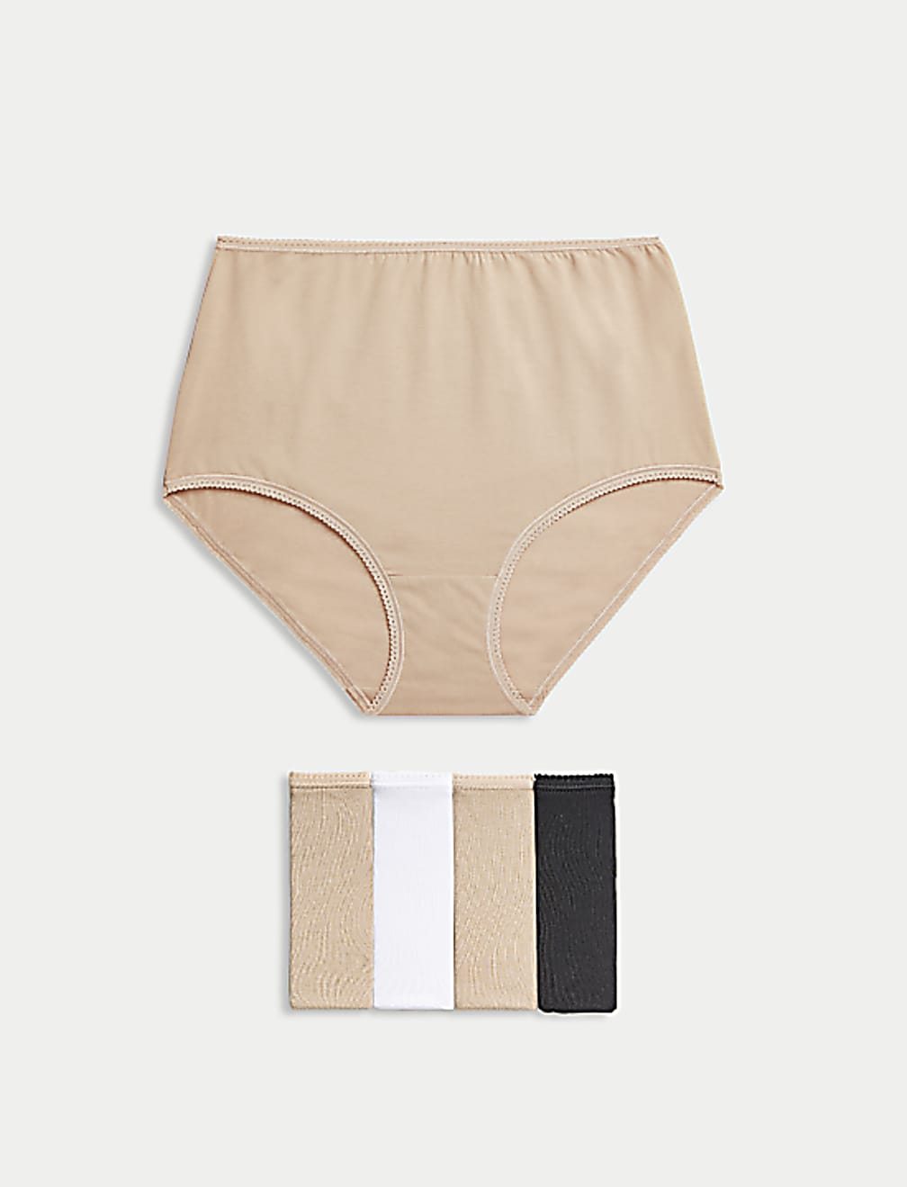 Pack of 5 Cotton Mix Slim Fit Knickers