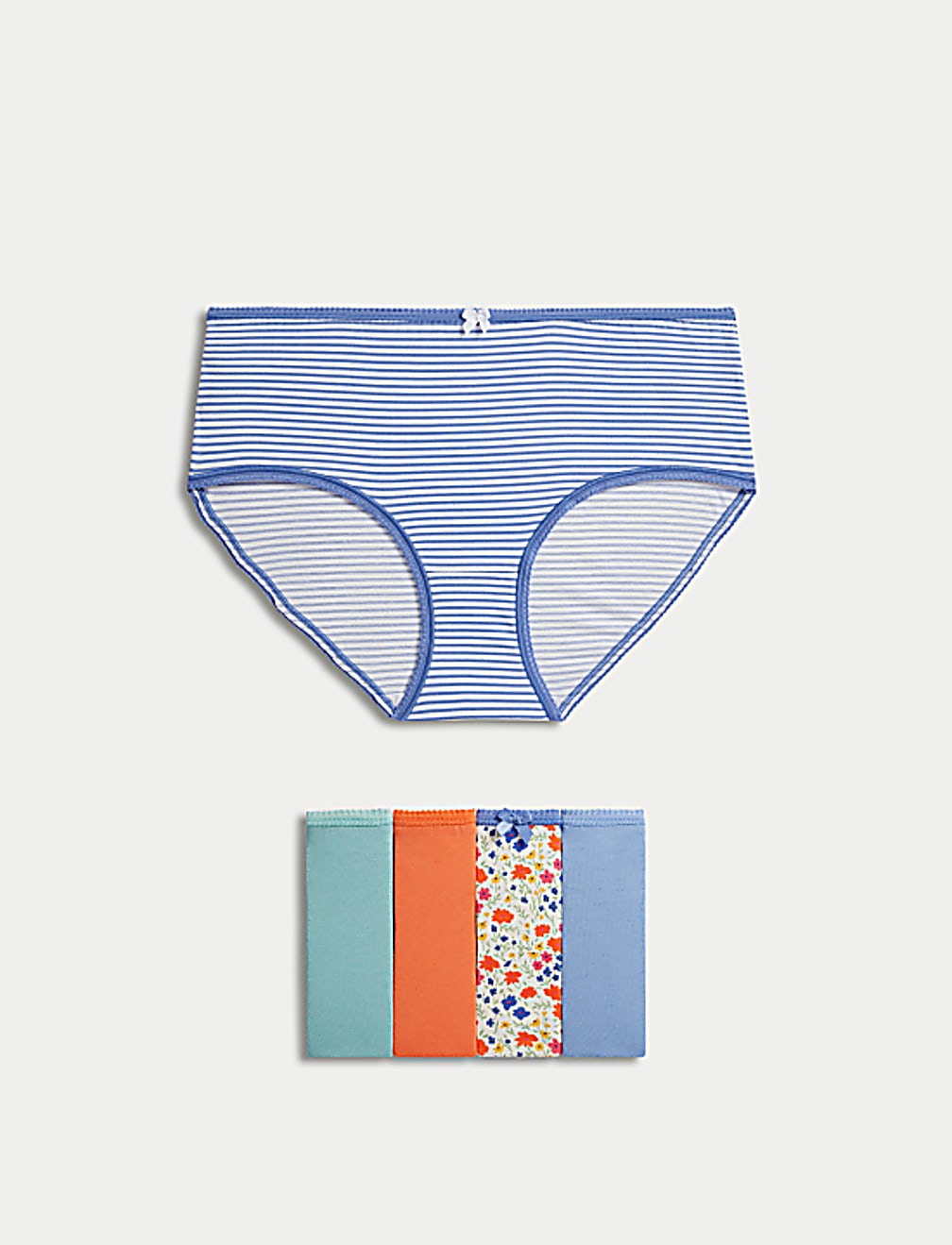 5pk Cotton Lycra™ High Rise Shorts
