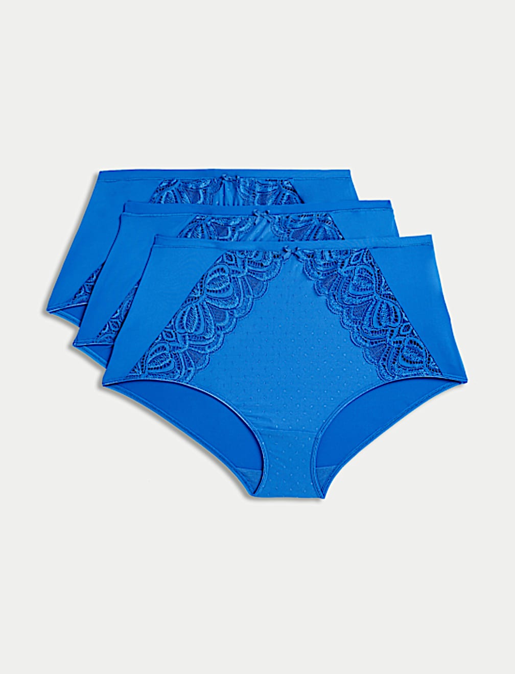 3pk Amelia Lace Full Briefs