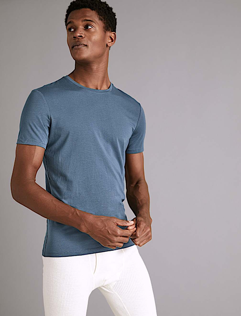 Supima® Cotton Blend T-Shirt Vest