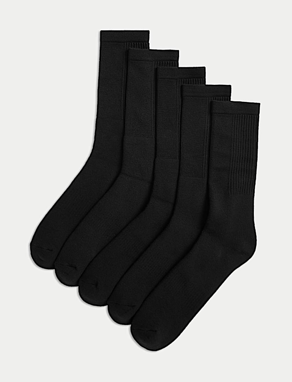 5pk Cool & Fresh™ Cotton Rich Cushioned Sports Socks