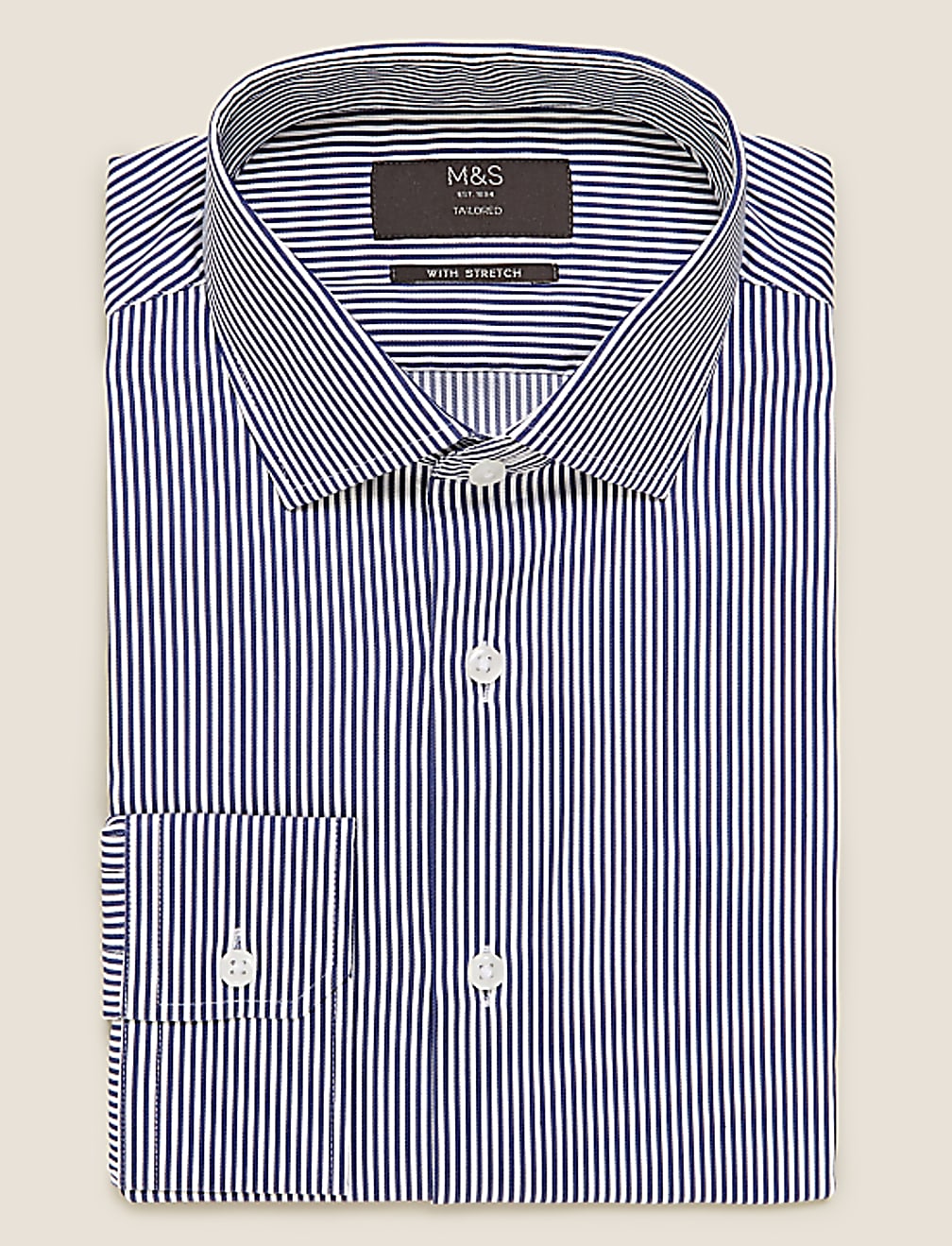 Bengal Stripe Travel Shirt LS