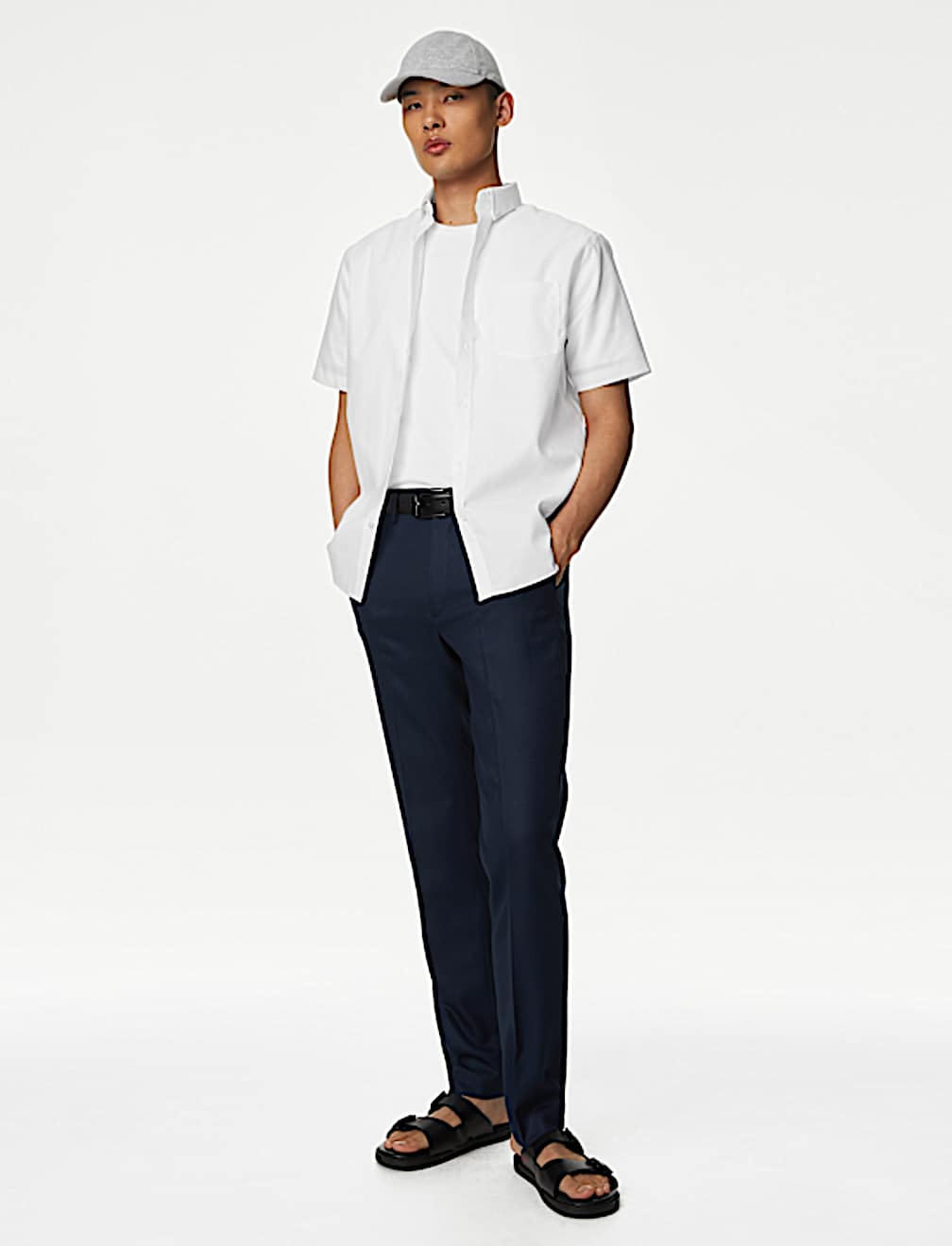 Regular Fit Non Iron Pure Cotton Oxford Shirt