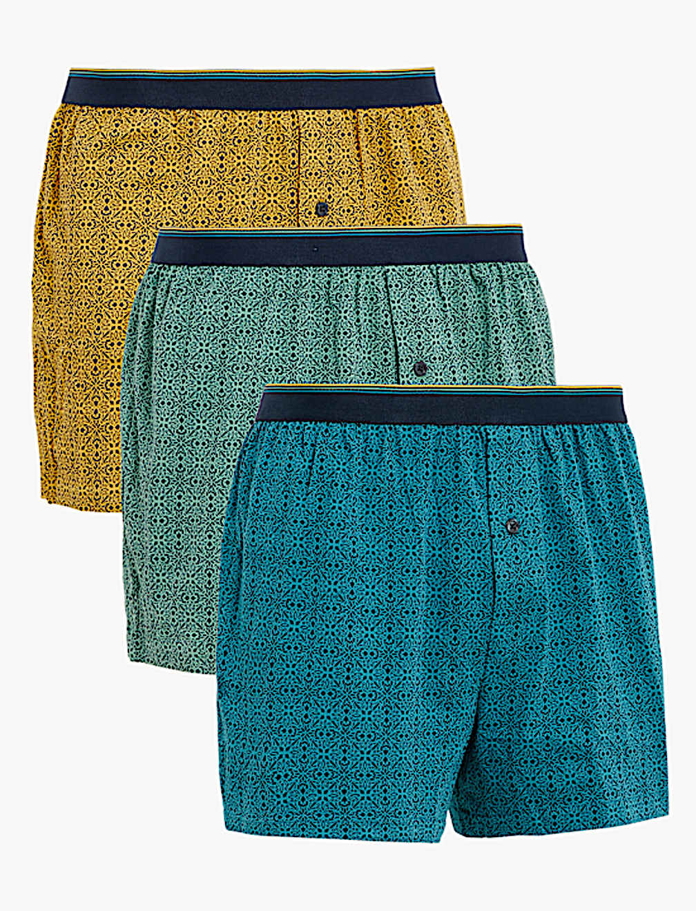 3pk Pure Cotton Cool & Fresh™ Jersey Boxers