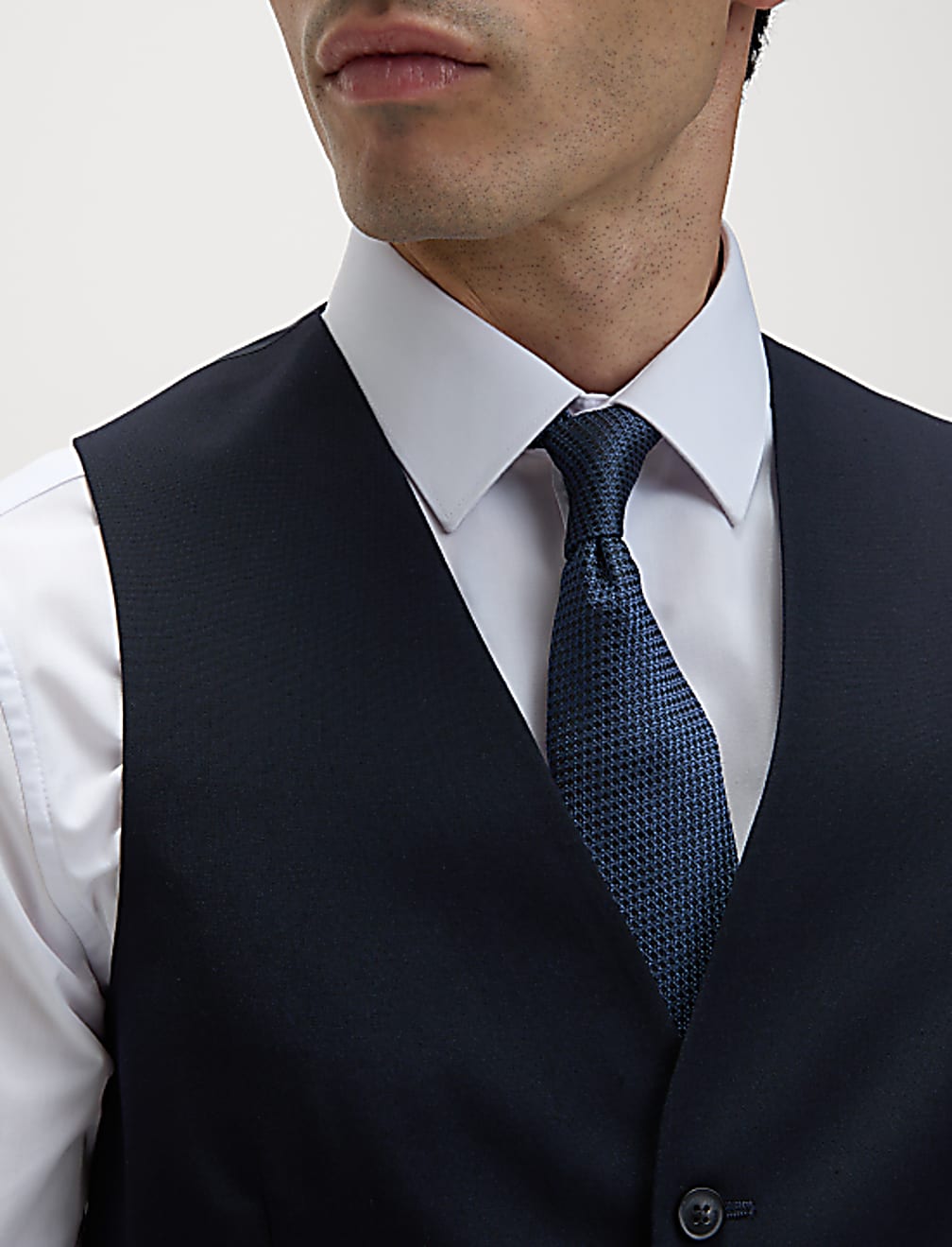 Regular Fit Machine Washable Waistcoat