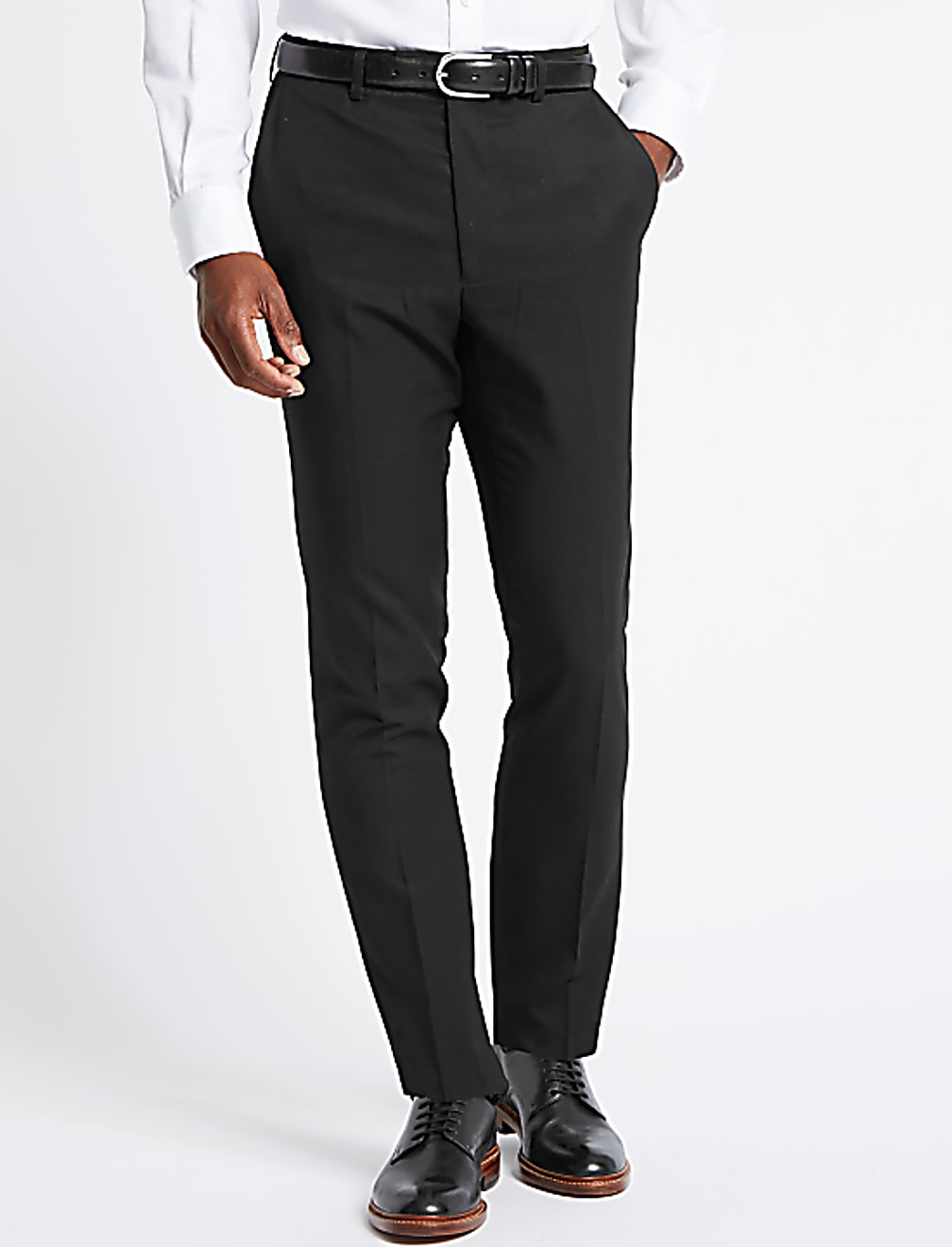 Black Skinny Fit Trousers