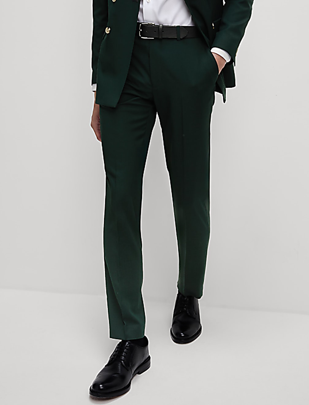 Slim Fit Stretch Suit Trousers