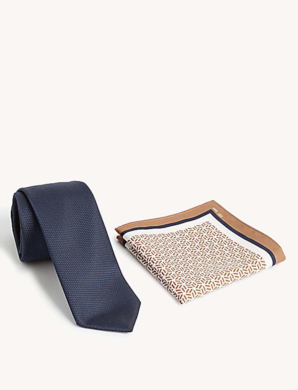 Printed Tie & Pocket Square Set