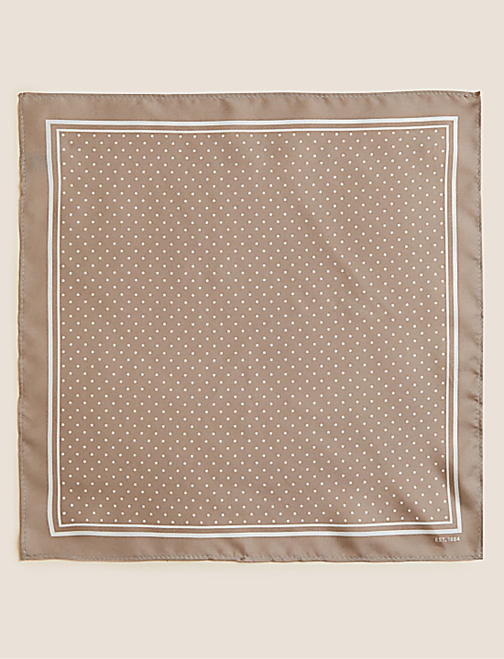 Pin Dot Pure Silk Pocket Square