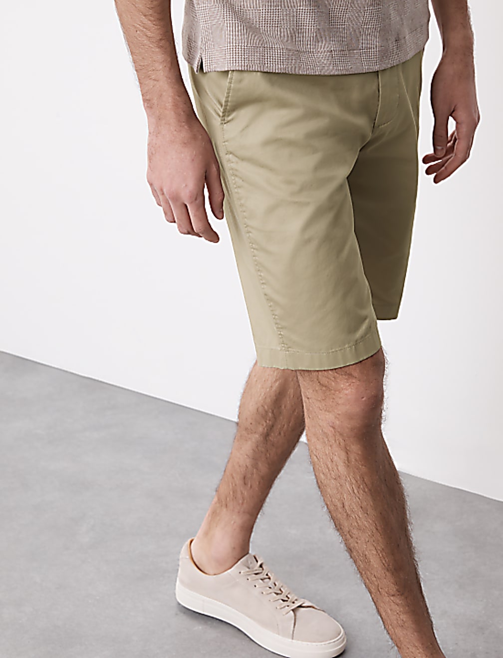 Regular Fit Super Lightweight Chino Shorts