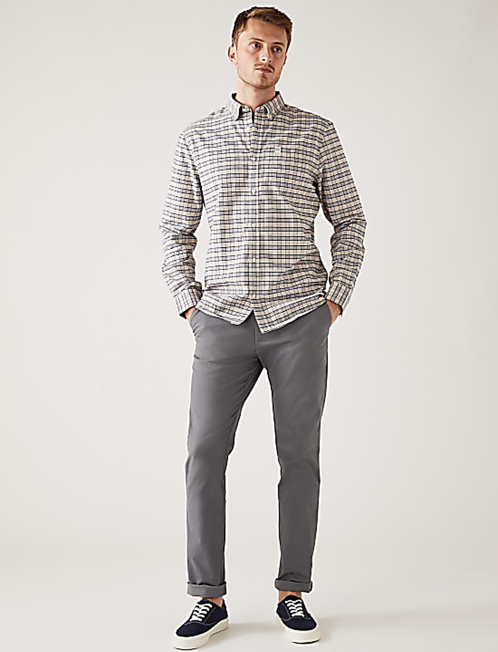 Slim Fit Stretch Chinos