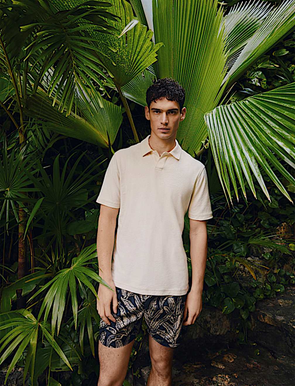 Cotton Rich Textured Polo Shirt