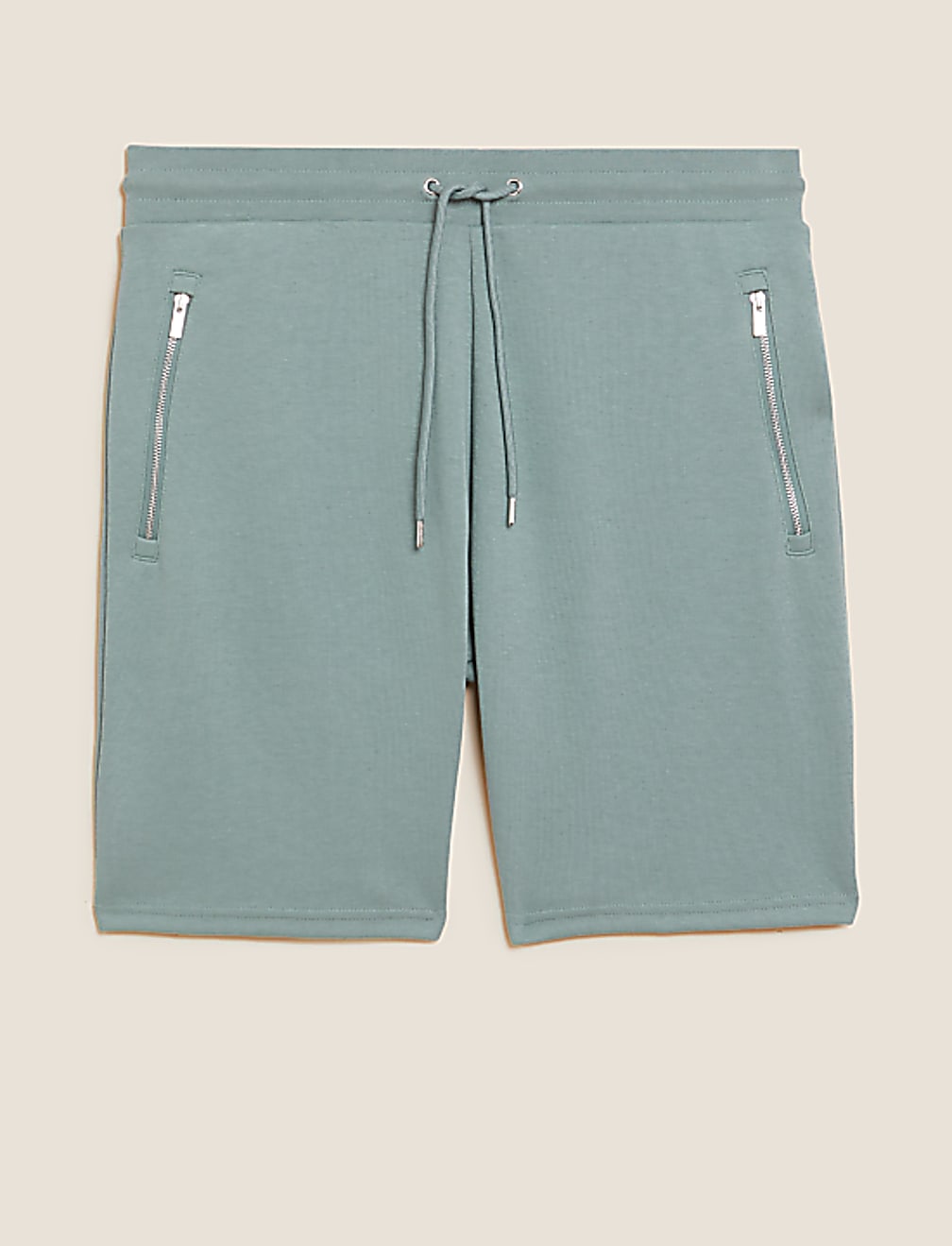 Cotton Rich Zip Pocket Shorts