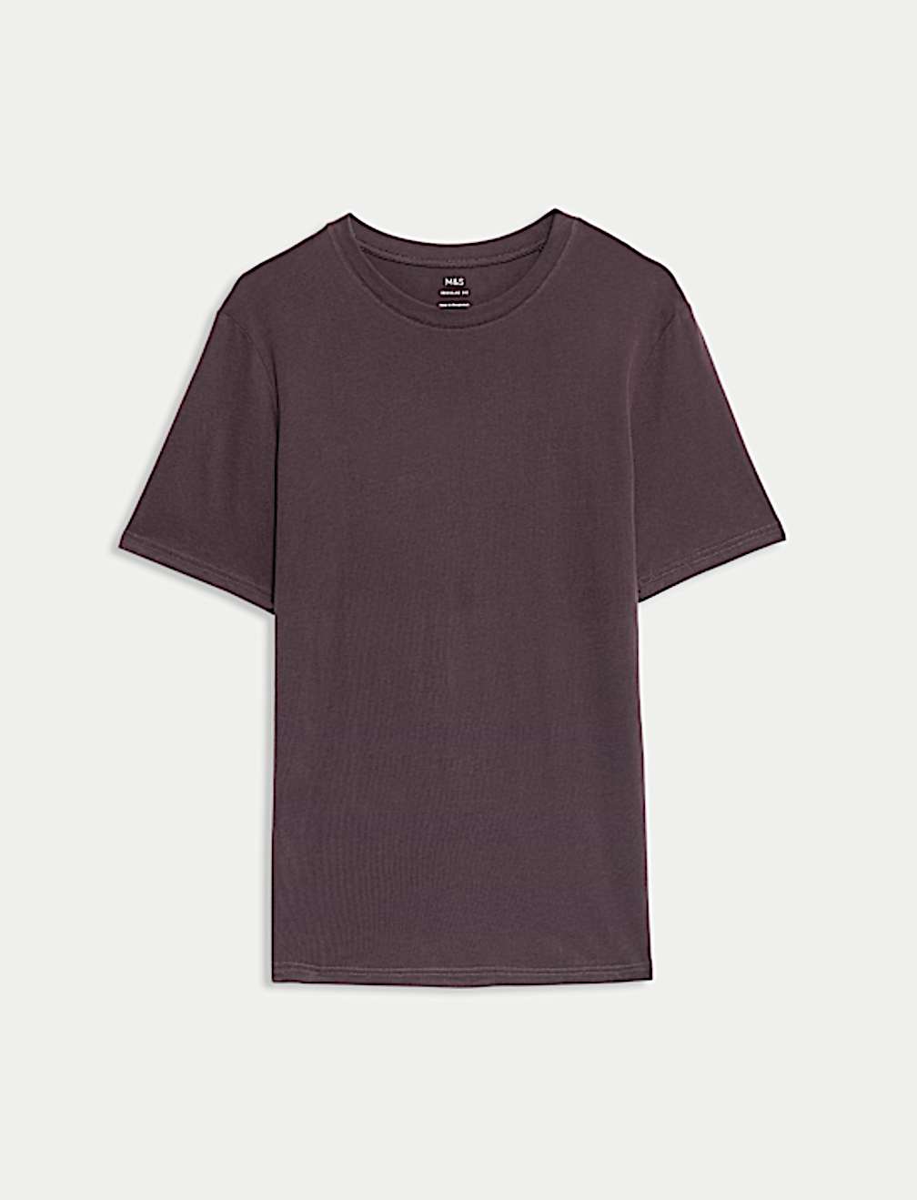 Regular Fit Pure Cotton Crew Neck T-Shirt