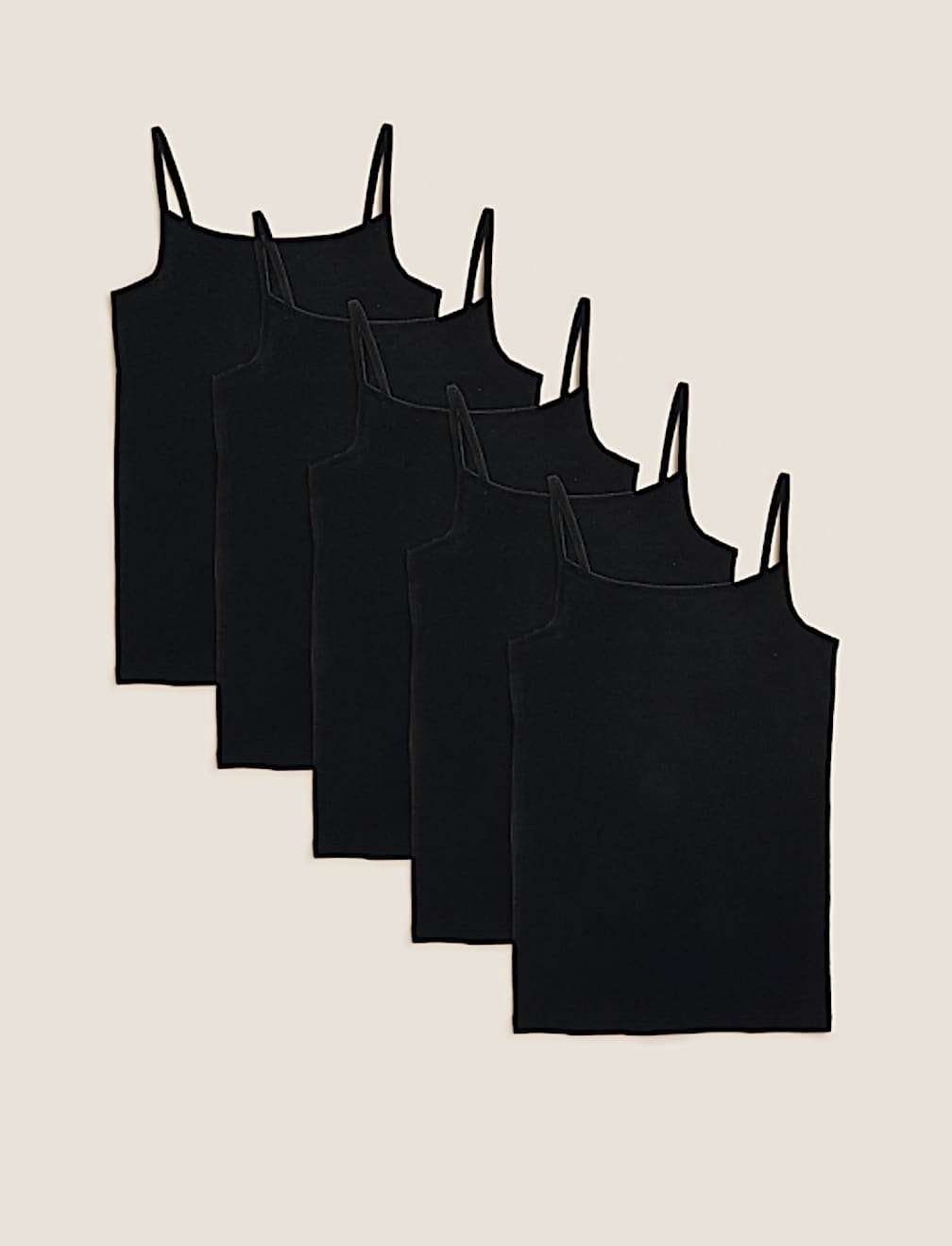 5pk Cotton Rich Vests (2-14 Yrs)