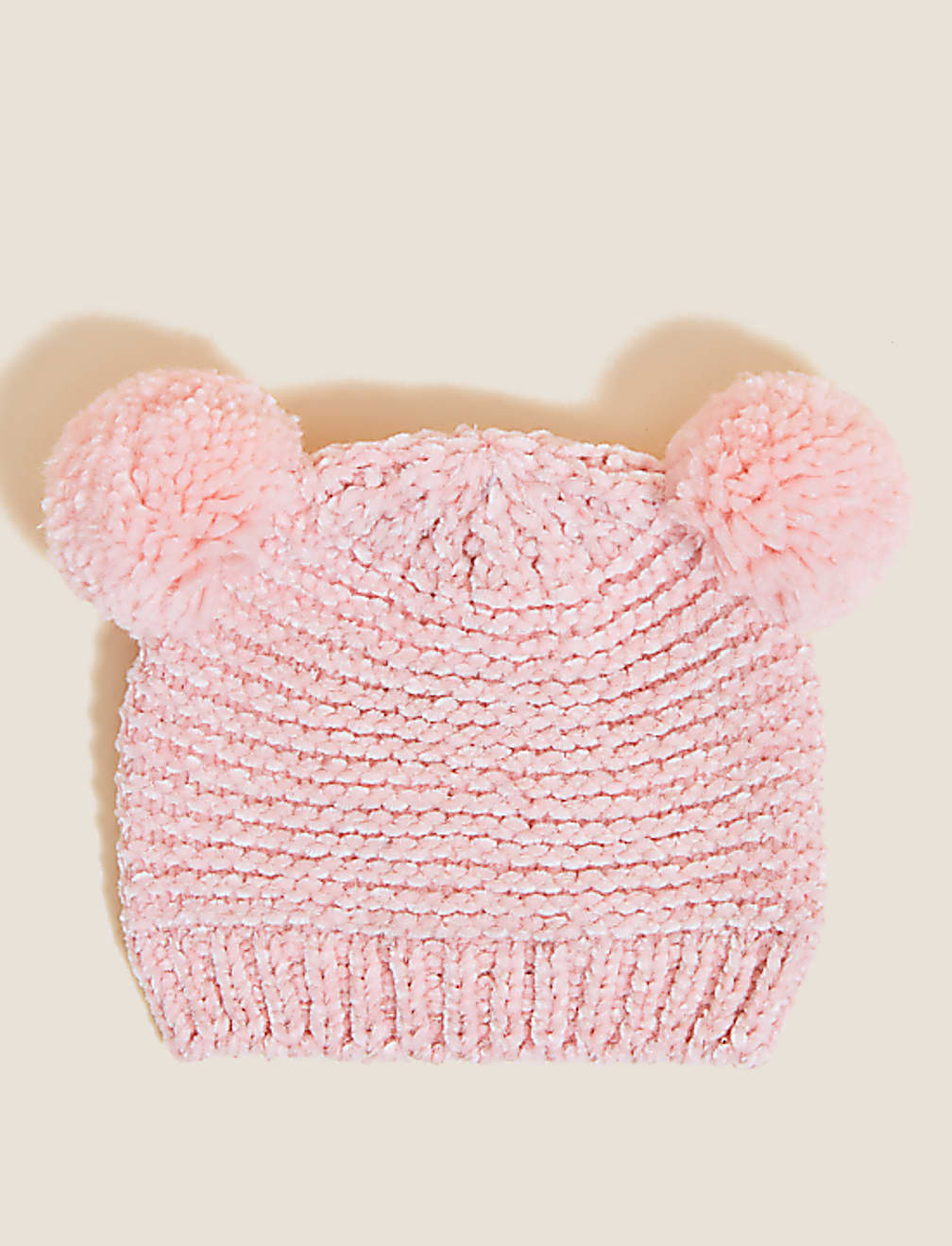 Kids' Cotton Rich Pom Pom Hat (0-6 Yrs)