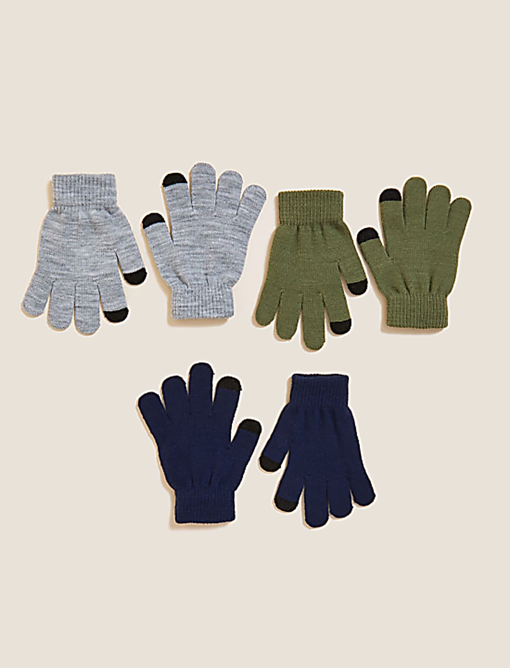Kids' 3pk Magic Gloves