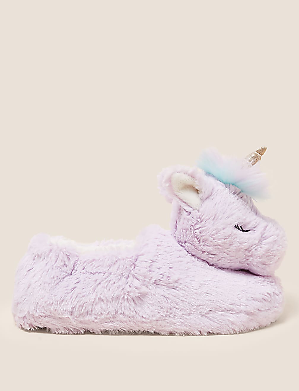 Kids' Unicorn Slippers (5 Small - 6 Large)