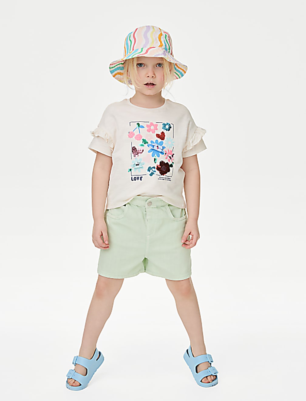 Denim Shorts (2-8 Yrs)