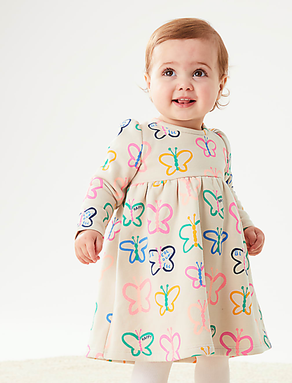 Cotton Rich Butterfly Dress